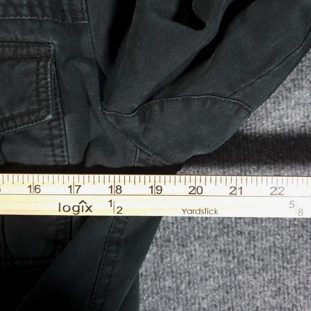 Levi's Black Jacket with Gray Hood